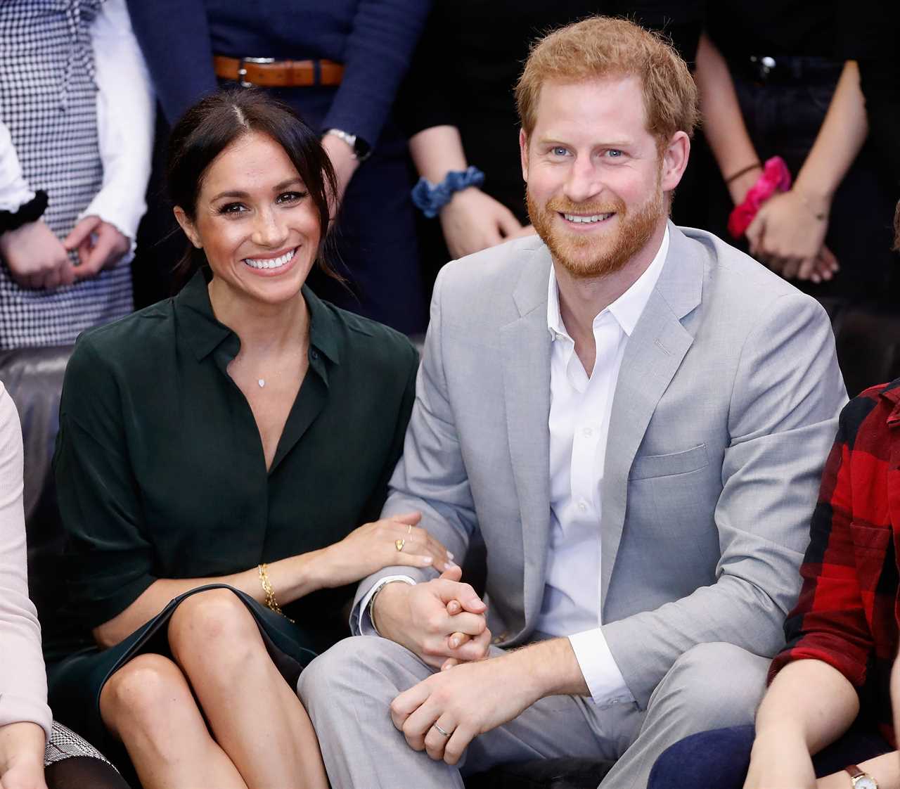 Meghan Markle makes cryptic dig at Royal family and says she and Harry were ‘upsetting’ the palace ‘just by existing’