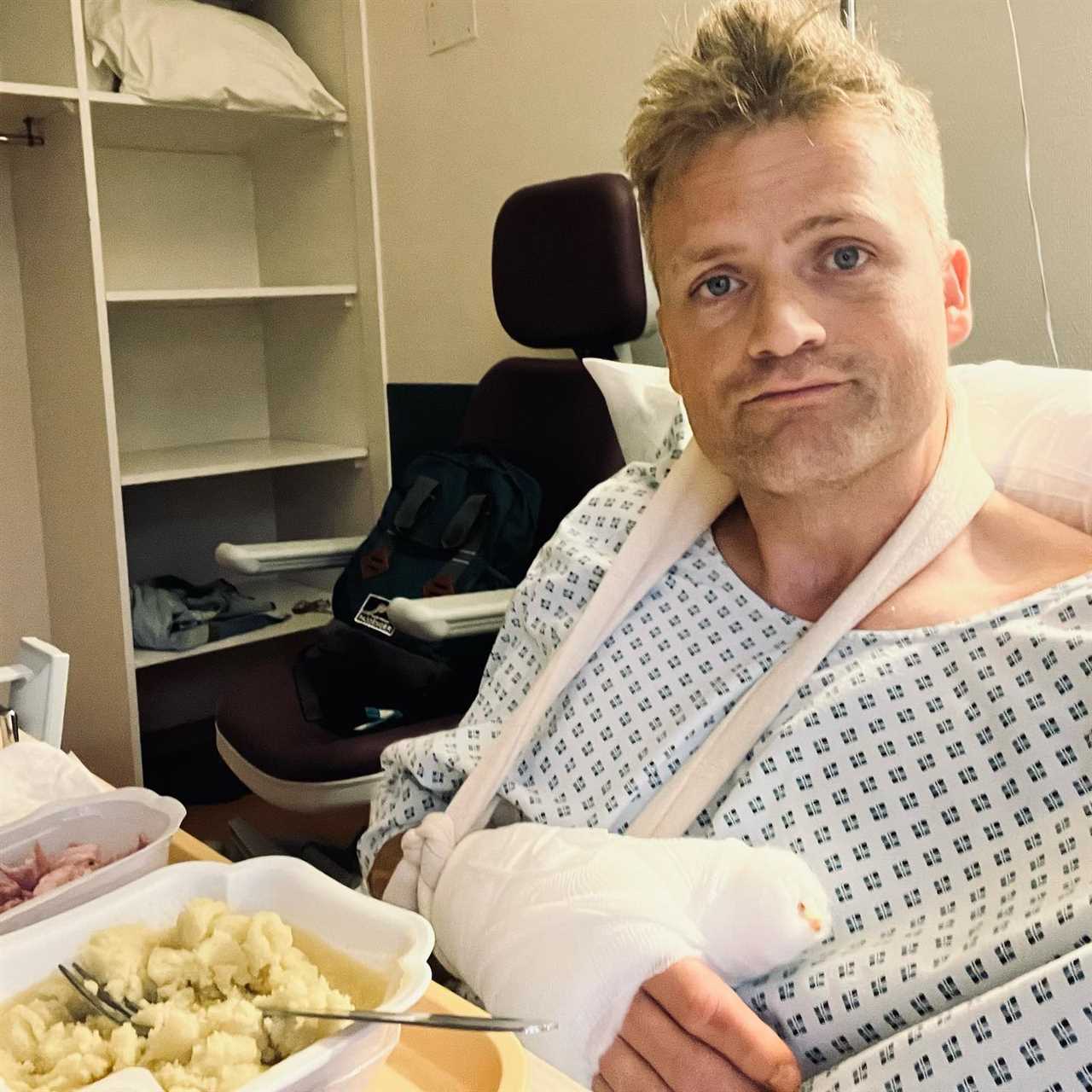 A Place in the Sun’s Ben Hillman shares hospital bed snap after horror injury on holiday