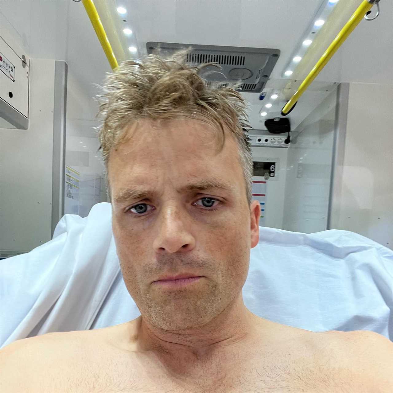 A Place in the Sun’s Ben Hillman shares hospital bed snap after horror injury on holiday