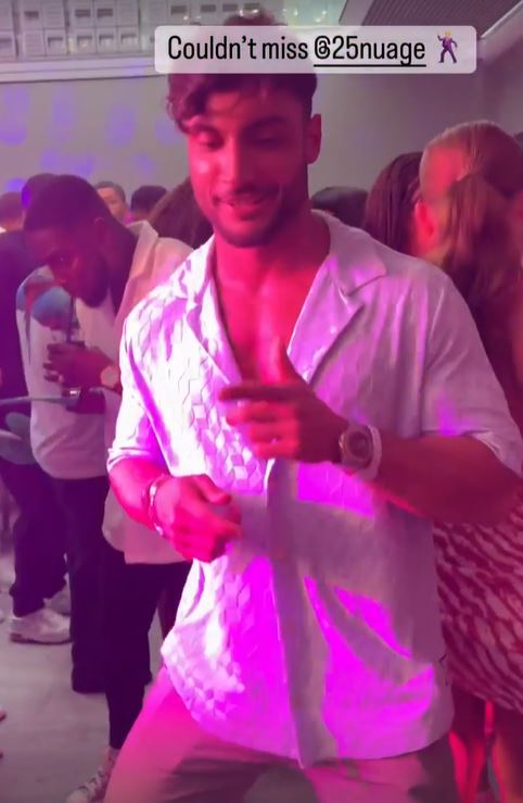 Love Island’s Davide goes out partying AGAIN without Ekin-Su after jumping in cab with two blondes