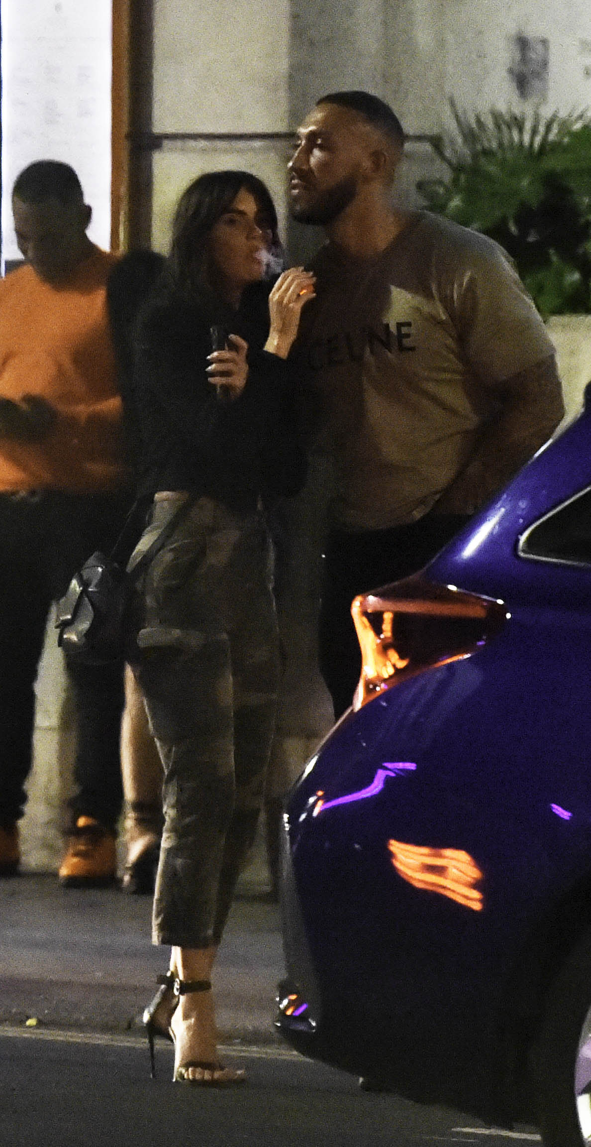 Hollyoaks Jen Metcalfe snogs mystery man in the street after boozy night out in Manchester