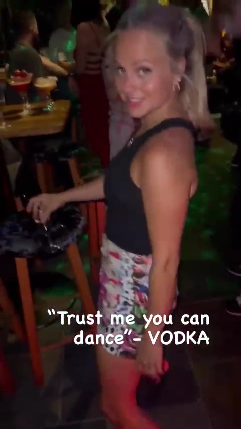 Coronation Street’s Tina O’Brien twerks on vodka-fuelled night out