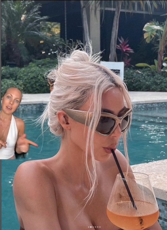 Kardashian fans spot Kim’s ‘painfully obvious’ photoshop fail in her new bikini photo