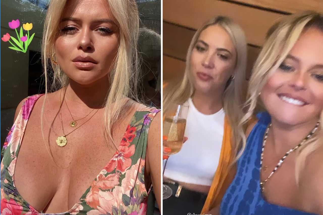 Emily Atack shows off awkward ‘tan line fail’ after holiday to Spain