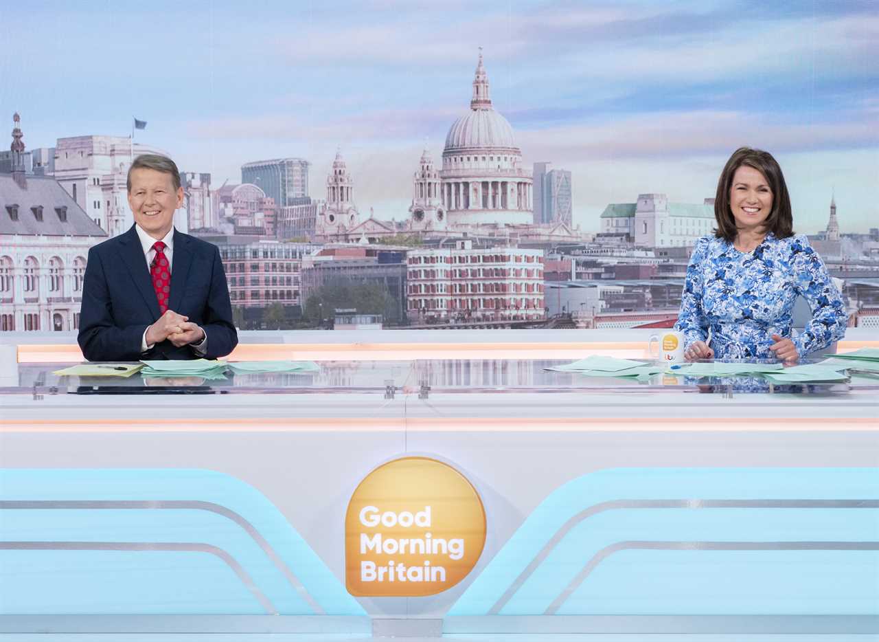 Bill Turnbull’s final TV appearance as he reunited with close friend Susanna Reid on Good Morning Britain