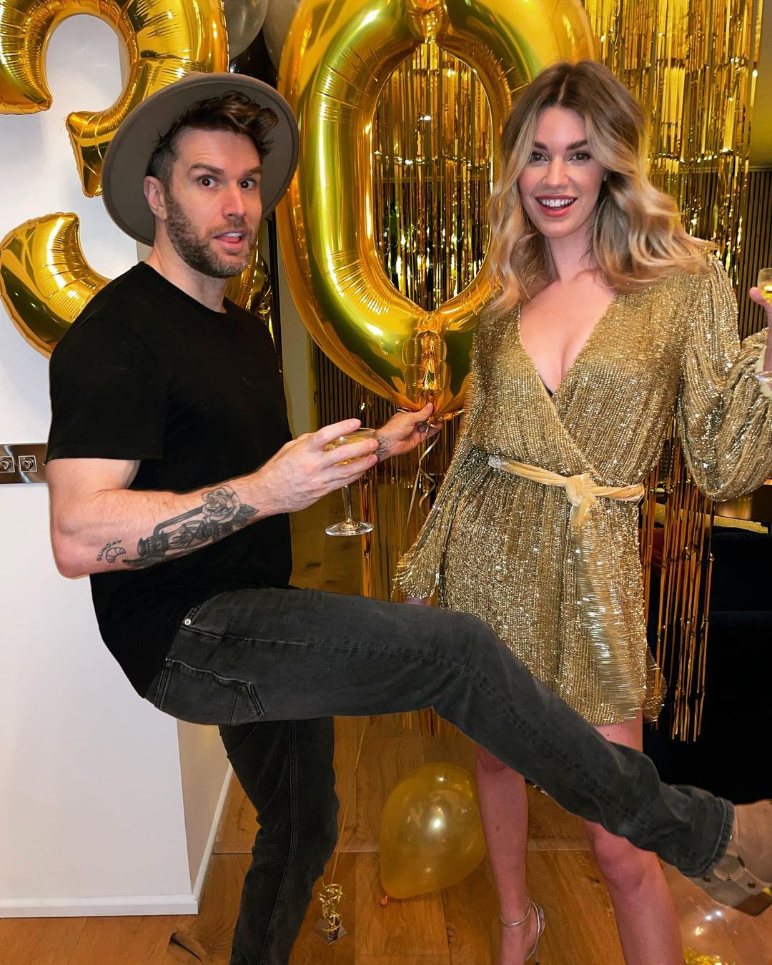 Inside The Masked Dancer host Joel Dommett’s incredible home he shares with wife Hannah Cooper