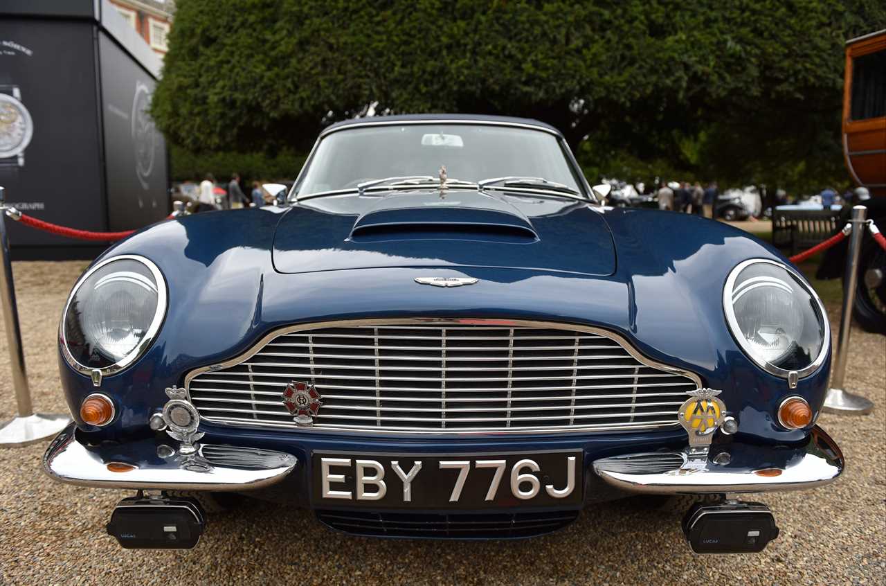 Prince Charles’ Aston Martin convertible and vintage F1 Ferrari among jaw-dropping cars at palace motor show