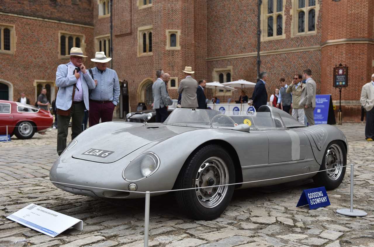 Prince Charles’ Aston Martin convertible and vintage F1 Ferrari among jaw-dropping cars at palace motor show