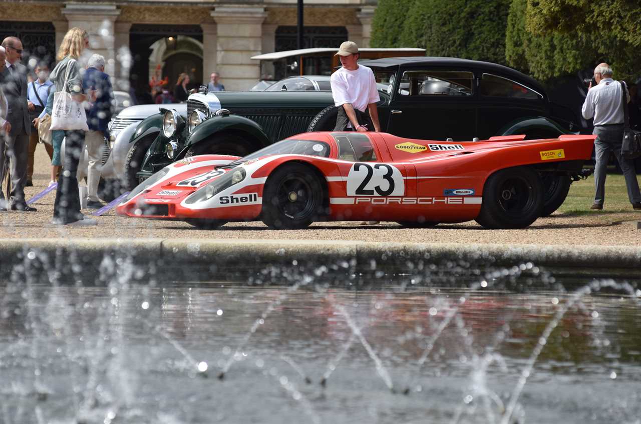 Prince Charles’ Aston Martin convertible and vintage F1 Ferrari among jaw-dropping cars at palace motor show