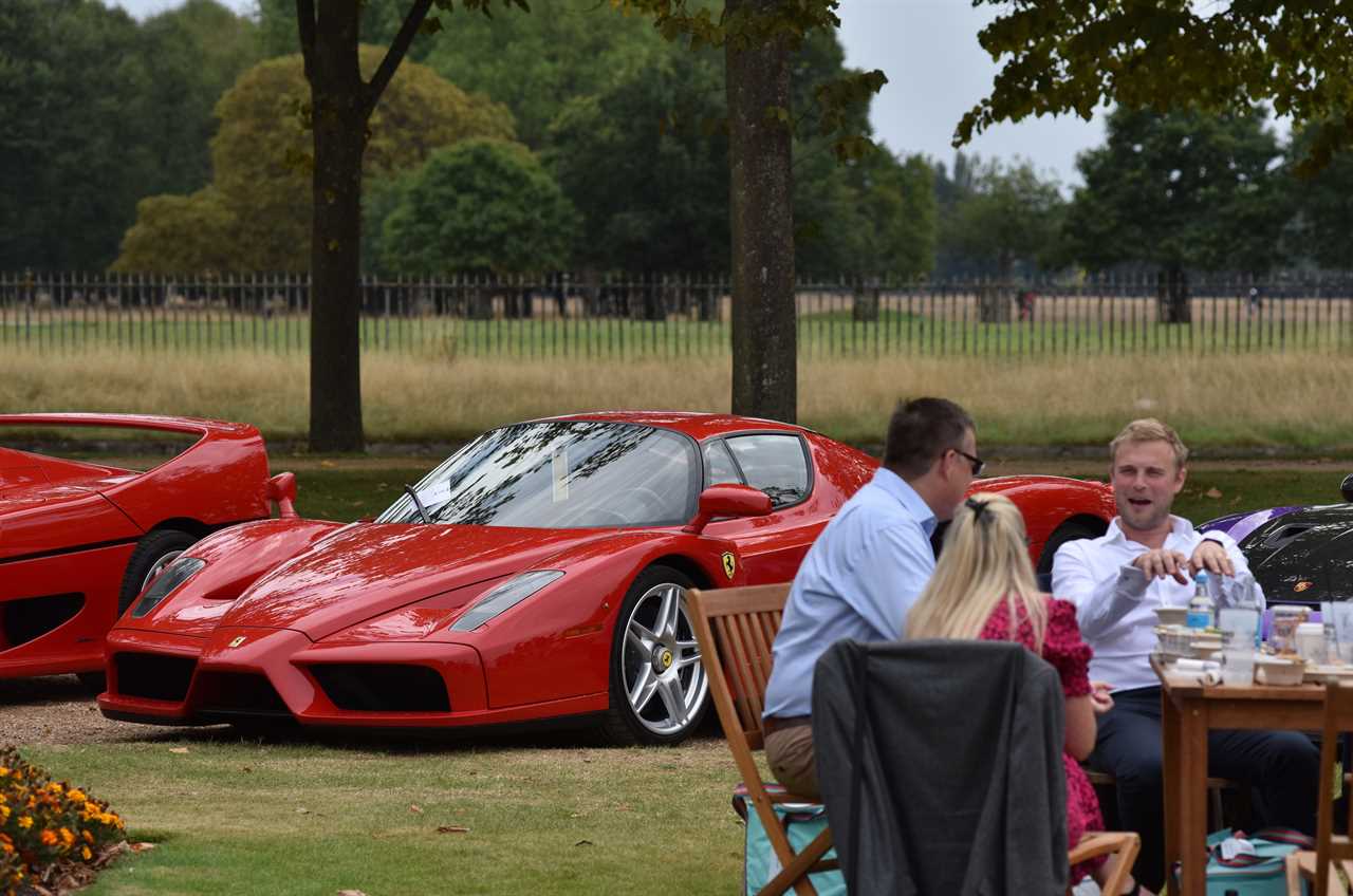 Prince Charles’ Aston Martin convertible and vintage F1 Ferrari among jaw-dropping cars at palace motor show