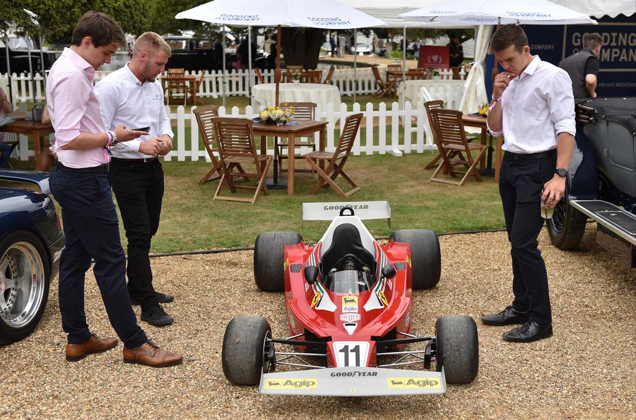 Prince Charles’ Aston Martin convertible and vintage F1 Ferrari among jaw-dropping cars at palace motor show