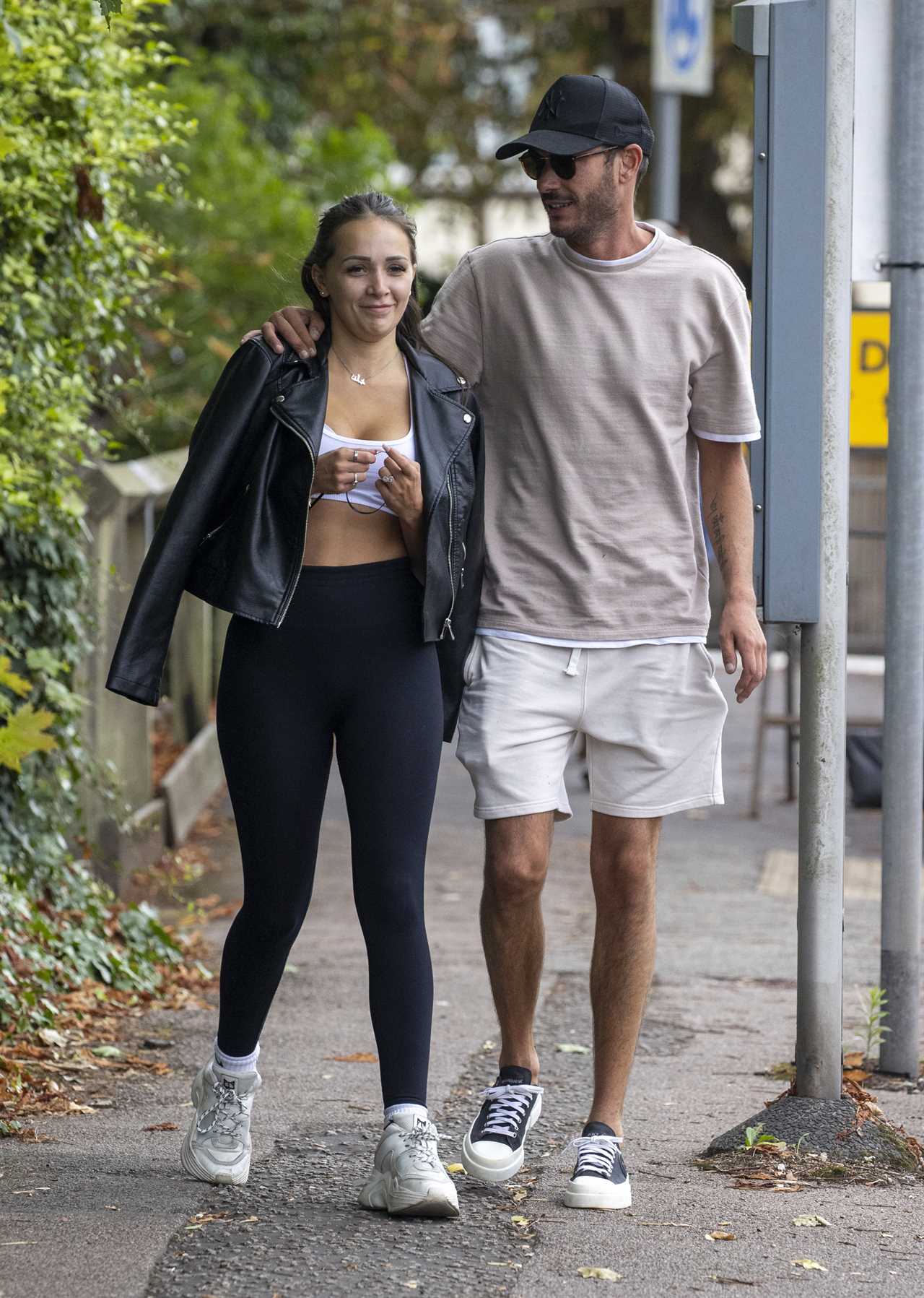 Jade Goody’s husband Jack Tweed goes public with new girlfriend as they hang up banners for Jade memory walk