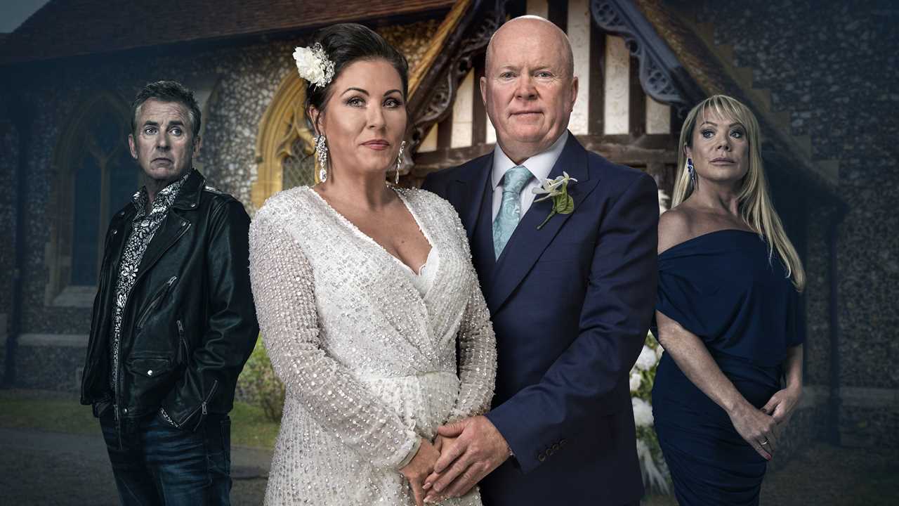 EastEnders spoilers: Phil Mitchell’s wedding to Kat Slater halted by TWO shock arrivals