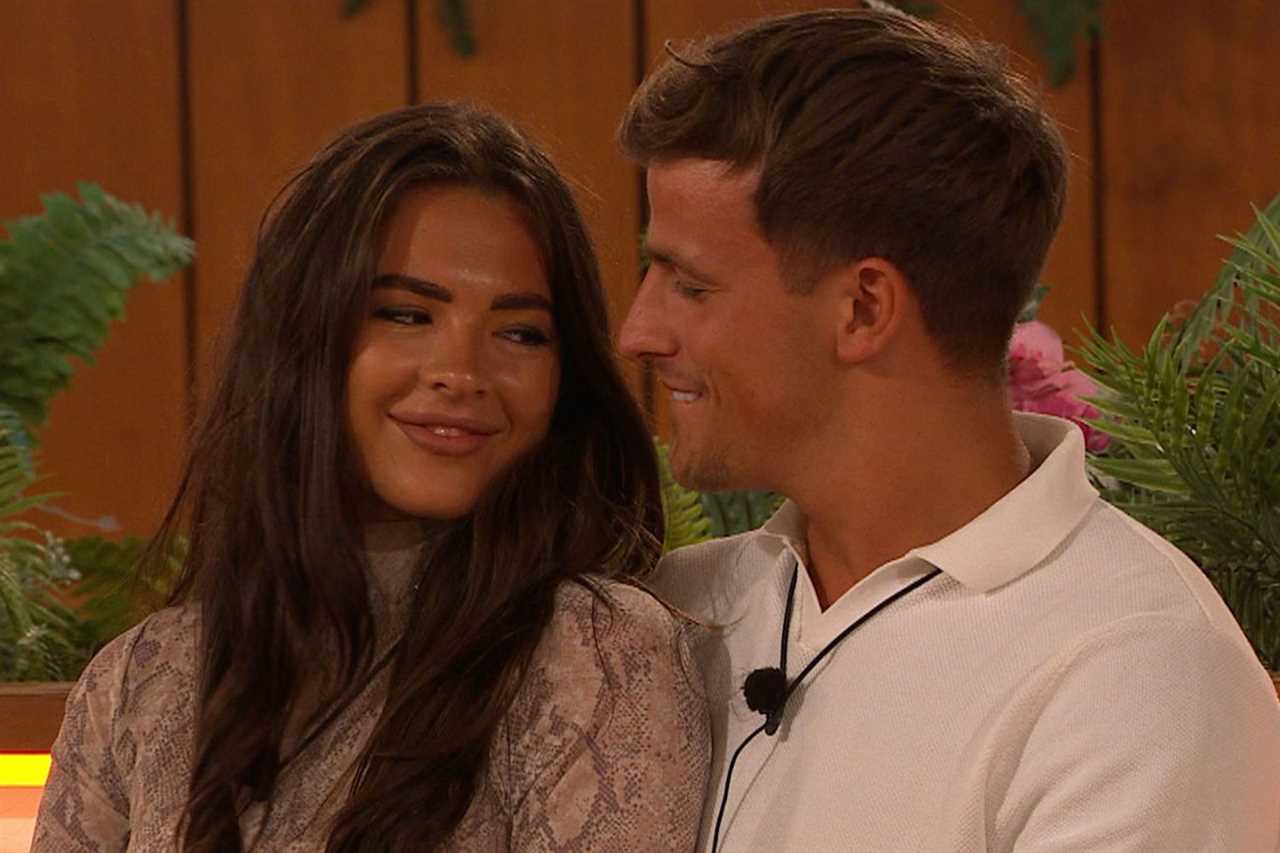 Love Island stars Jess and Dom Lever show their son’s face for first time in sweet video