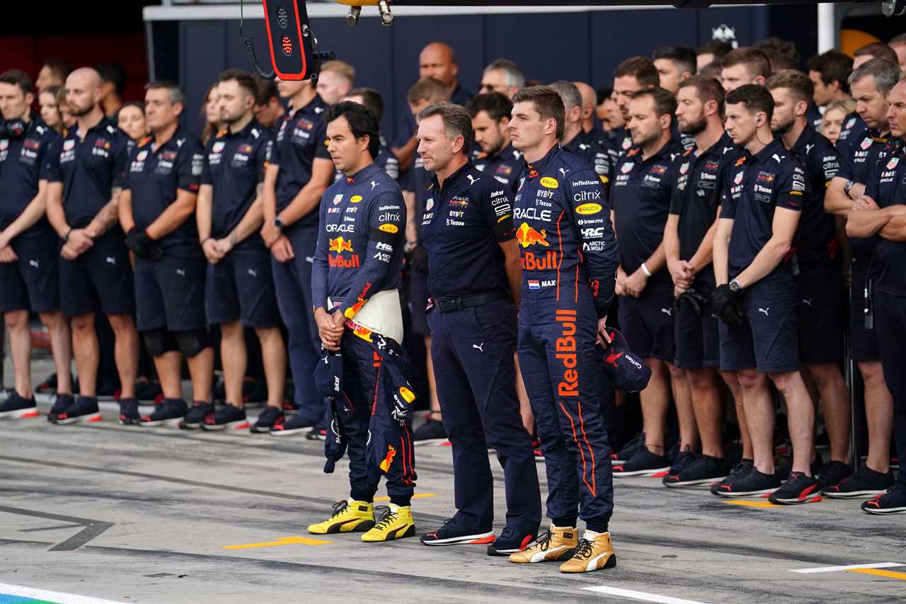 George Russell third fastest in practice at Italian Grand Prix in Monza after F1 stars pause to pay tribute to The Queen