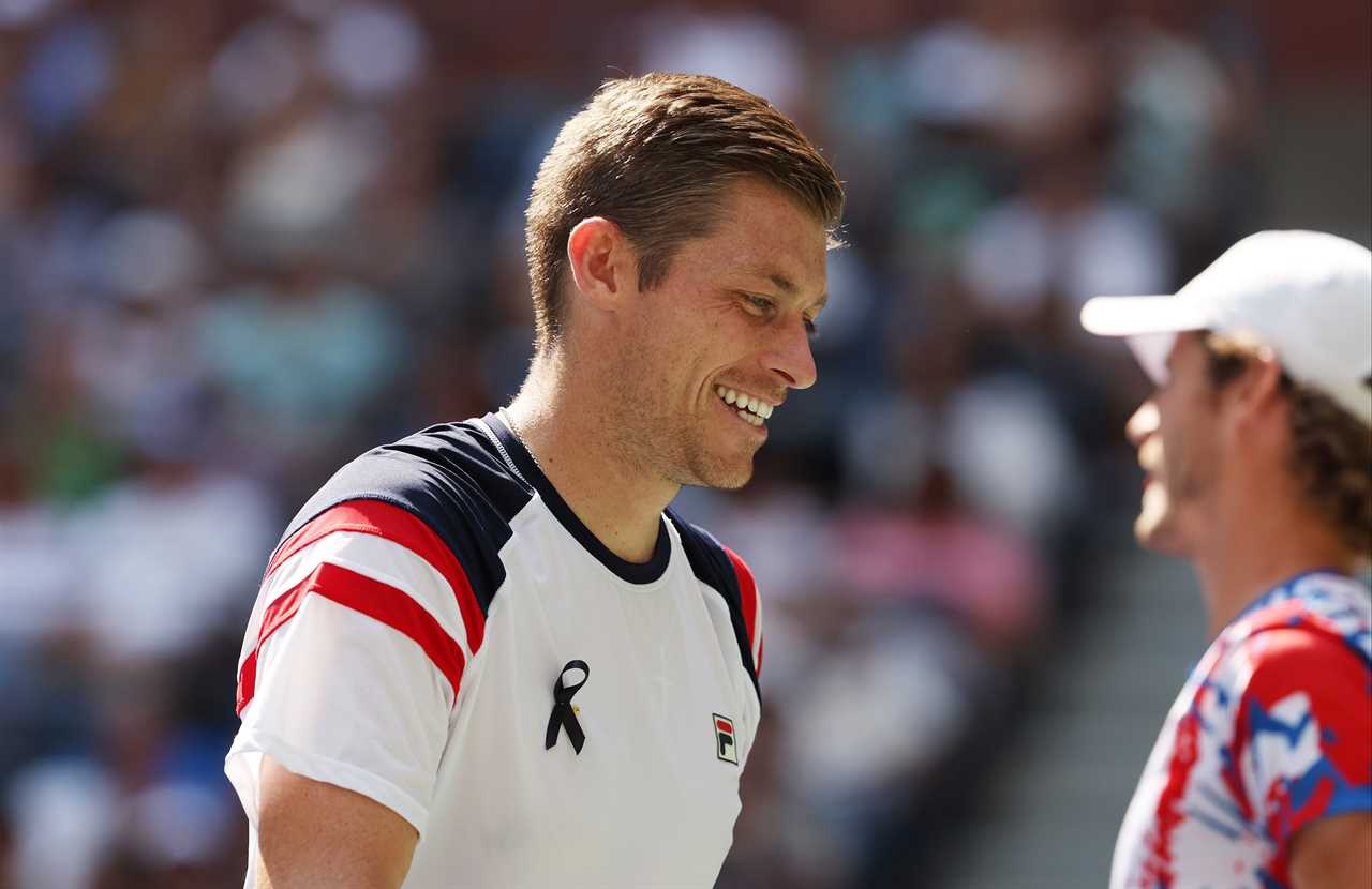 Brit Joe Salisbury wears black armband for The Queen as he makes history with back-to-back US Open doubles titles