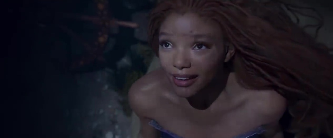 First look at Halle Bailey in The Little Mermaid as she splashes into role in teaser trailer