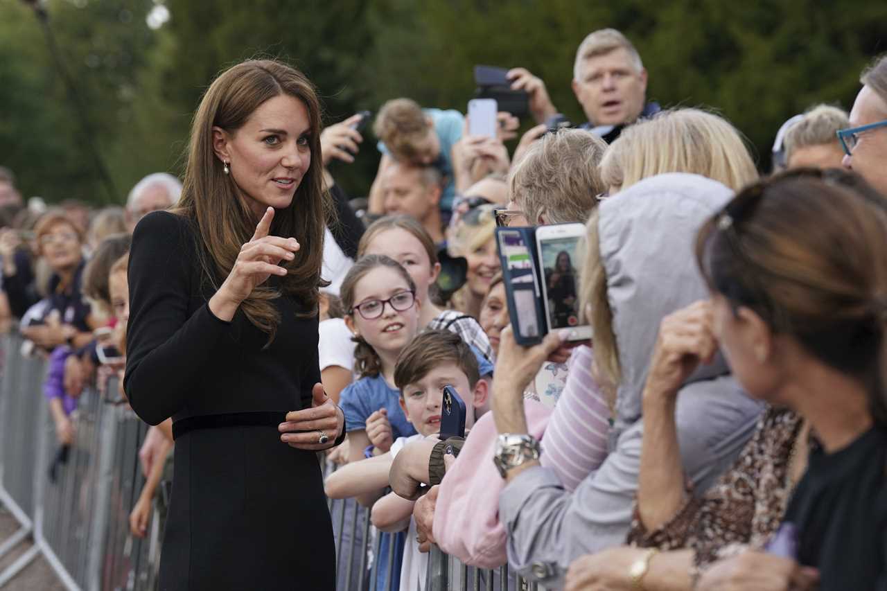 Princess Kate reveals poignant reaction of her son Louis, 4, after she told him his great-gran The Queen had died