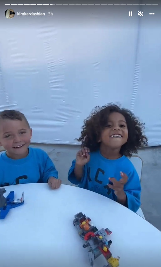 Kim Kardashian and Kanye West’s son Saint, 4, makes candid confession on video about mom and dad’s parenting