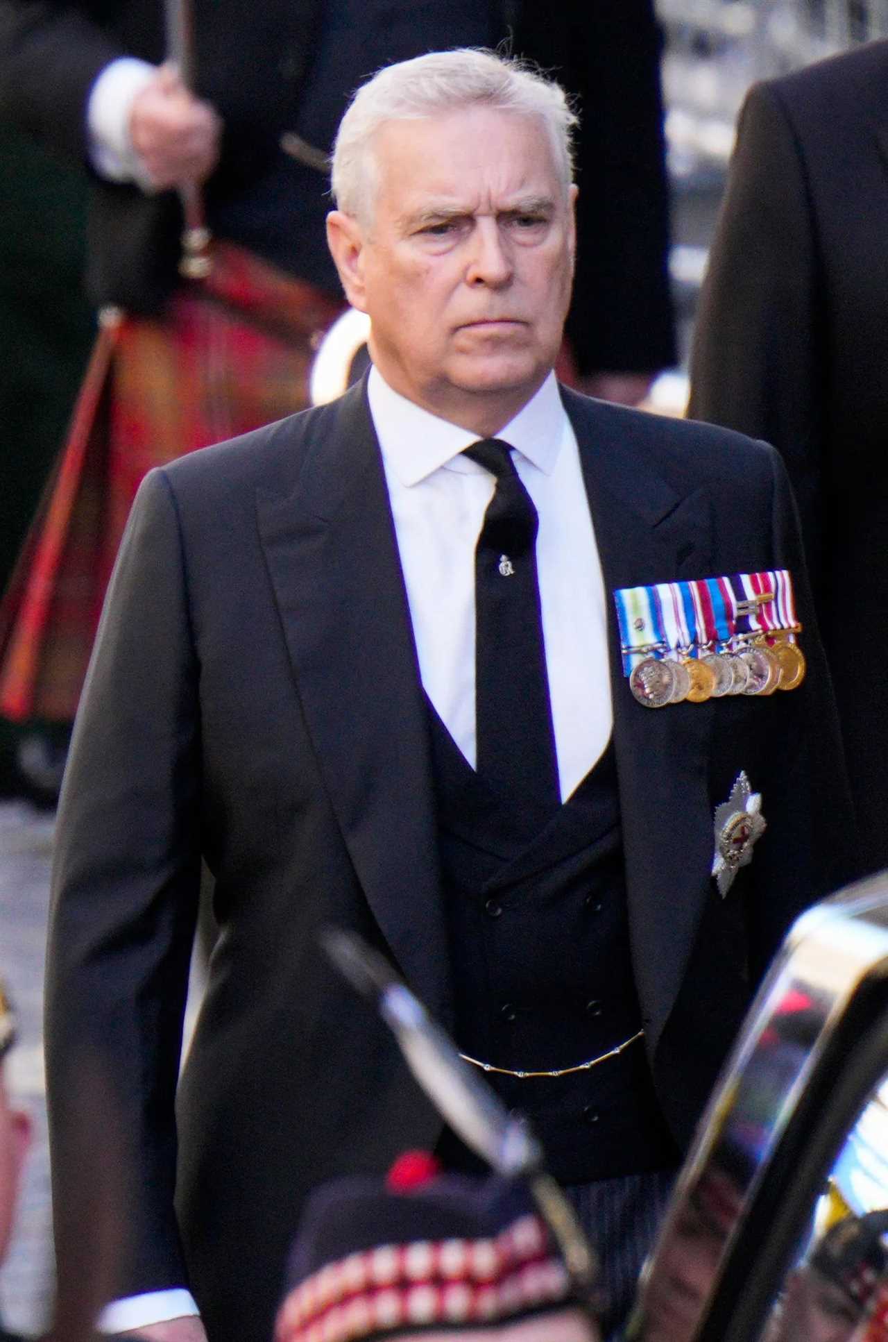 Three ways ‘defiant’ Prince Andrew tried to shrug off uniform snub he marched behind the Queen’s coffin in Edinburgh