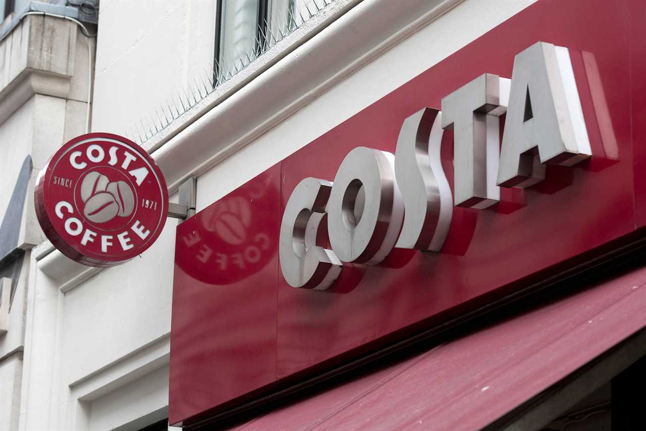 Costa Coffee to close shops on Monday for the Queen’s Funeral