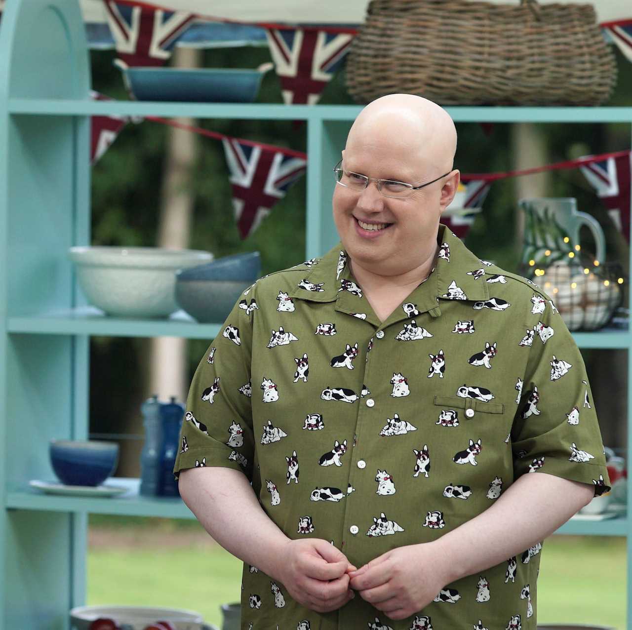 Great British Bake Off host Matt Lucas looks slimmer than ever after shedding the pounds following diabetes warning