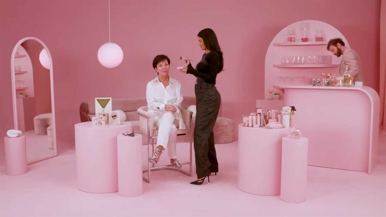 Kardashian fans shocked after Kris Jenner goes totally bare-faced for daughter Kylie’s new YouTube video