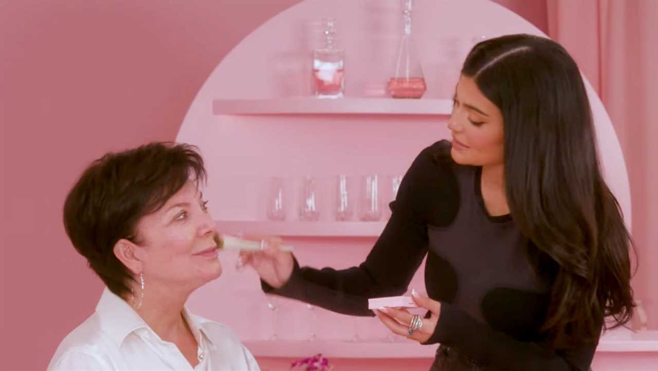 Kardashian fans shocked after Kris Jenner goes totally bare-faced for daughter Kylie’s new YouTube video