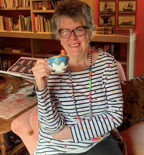 Inside GBBO star Prue Leith’s home with amazing bright yellow kitchen