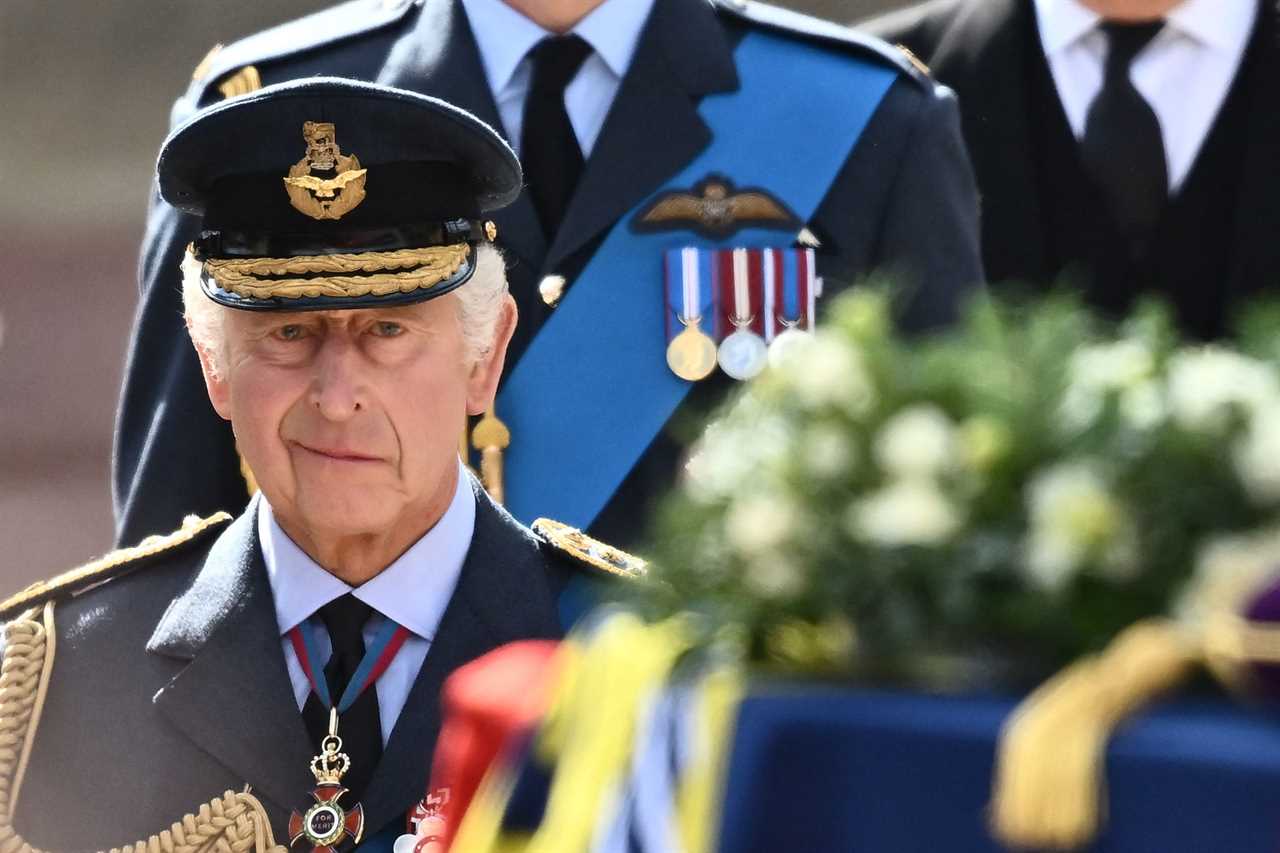 Prince Andrew stands alone at Queen’s service despite joining royal procession to Westminster