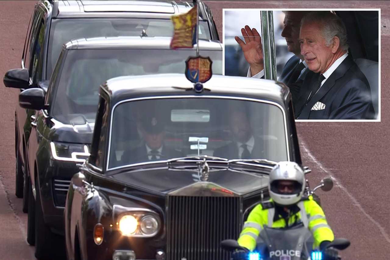 What is the Queen’s coffin procession route?