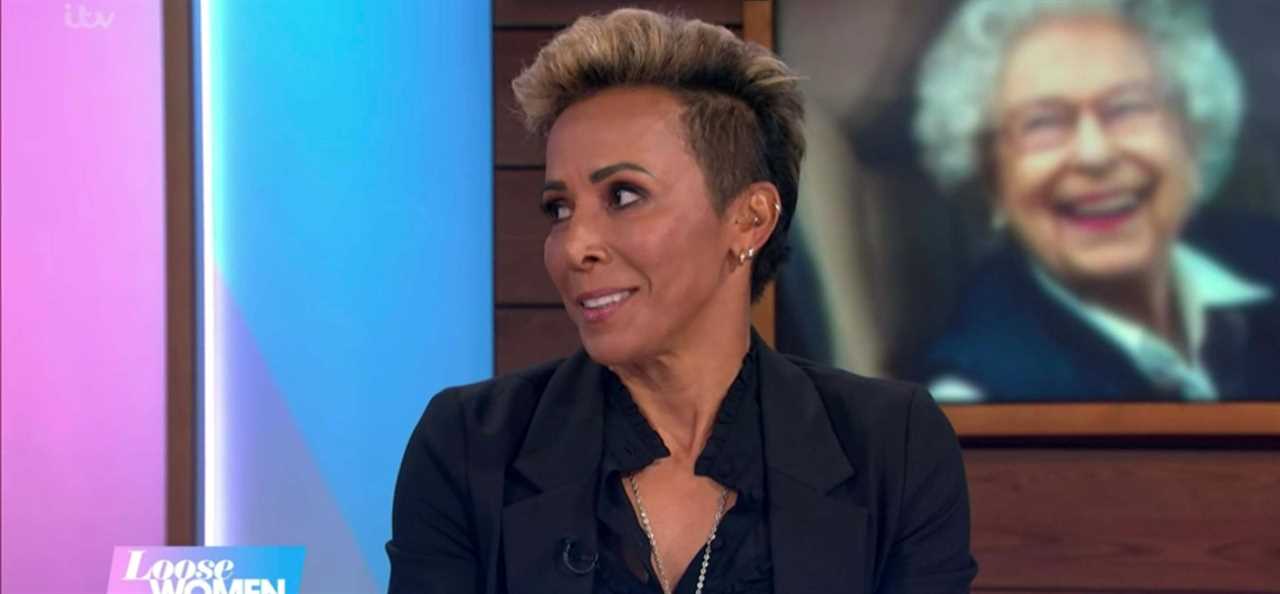 Loose Women’s Dame Kelly Holmes breaks down in tears in tribute to the Queen as ITV show returns to the schedule