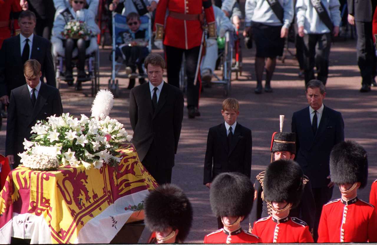 Prince William says Queen’s procession ‘brought back heartbreaking memories of walking behind mum Diana’s coffin’