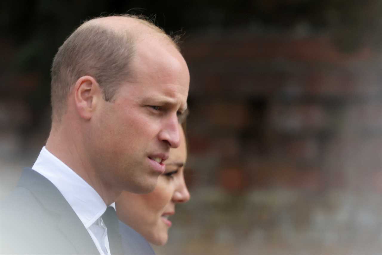 Prince William fights back tears as he tells well-wishers walking behind Queen’s coffin ‘very difficult’