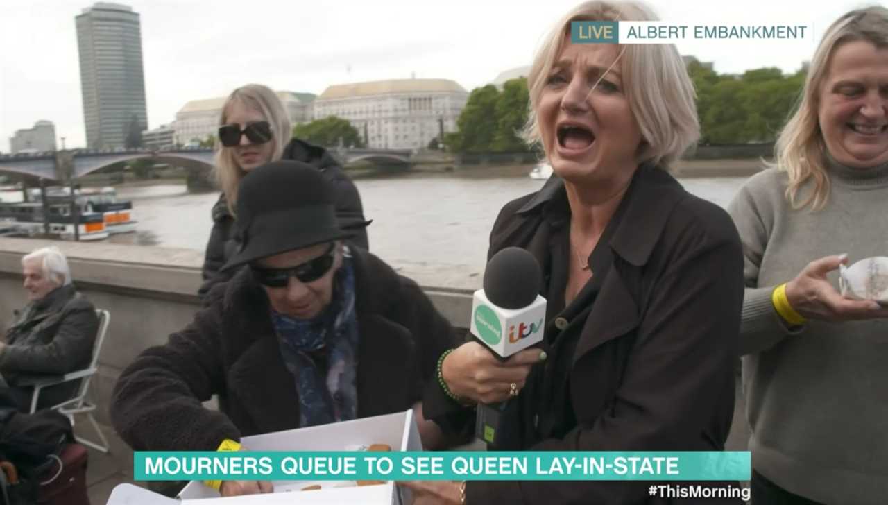 This Morning presenter REPLACED after ‘disrespectful’ interviews with mourners queuing to see Queen’s coffin