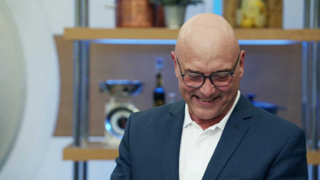 Gregg Wallace and Cliff Parisi break down in tears over bakewell tart on Celebrity MasterChef