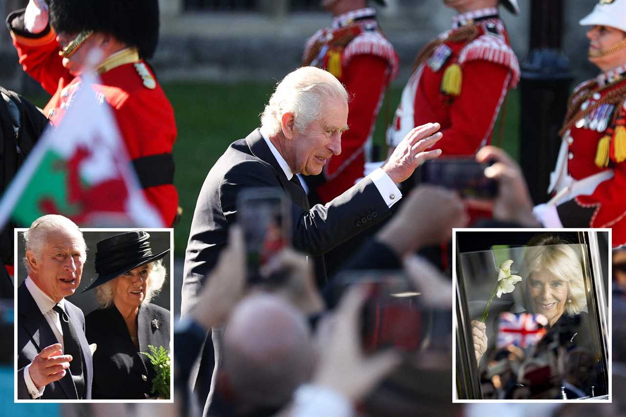 Prince Andrew appears in military uniform as he stands vigil beside Queen’s coffin with King Charles, Anne and Edward