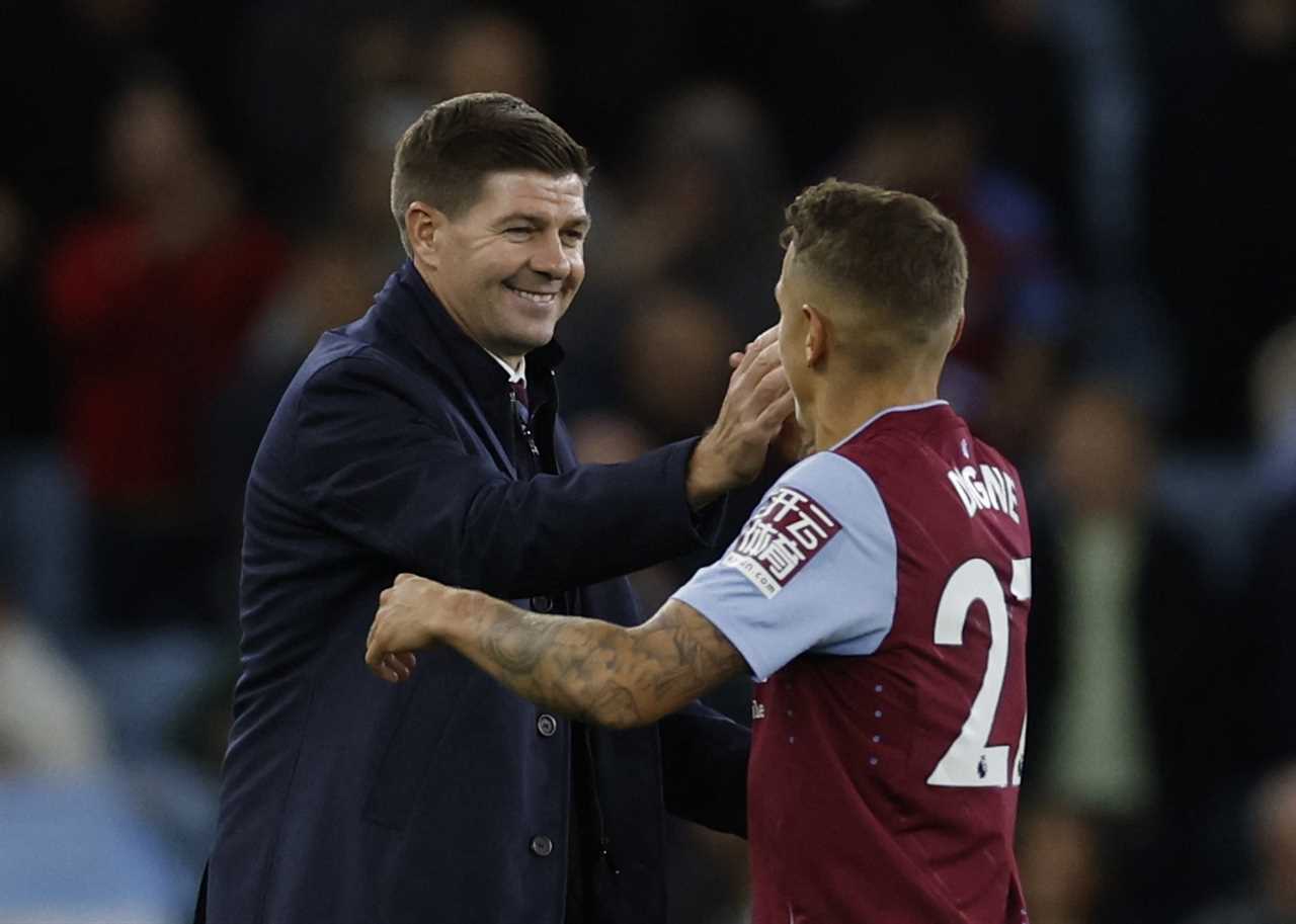 Steven Gerrard dedicates Aston Villa win to Prince William after grieving Royal sent squad inspiring pre-match message