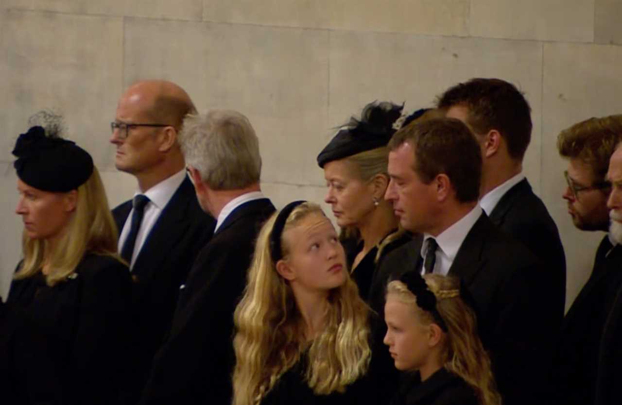 Rarely seen Savannah Phillips captures the royal family’s grief with touching moment at vigil