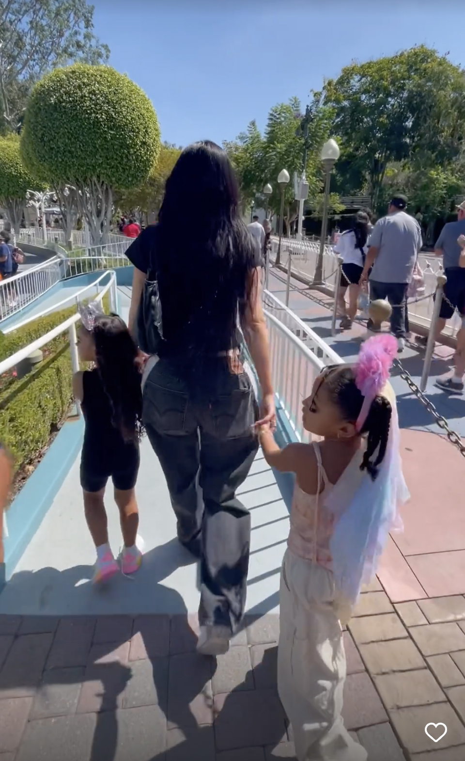 Kylie Jenner shuts down bad mom claims as she holds hands with daughter Stormi, 4, & nieces on sweet Disneyland trip