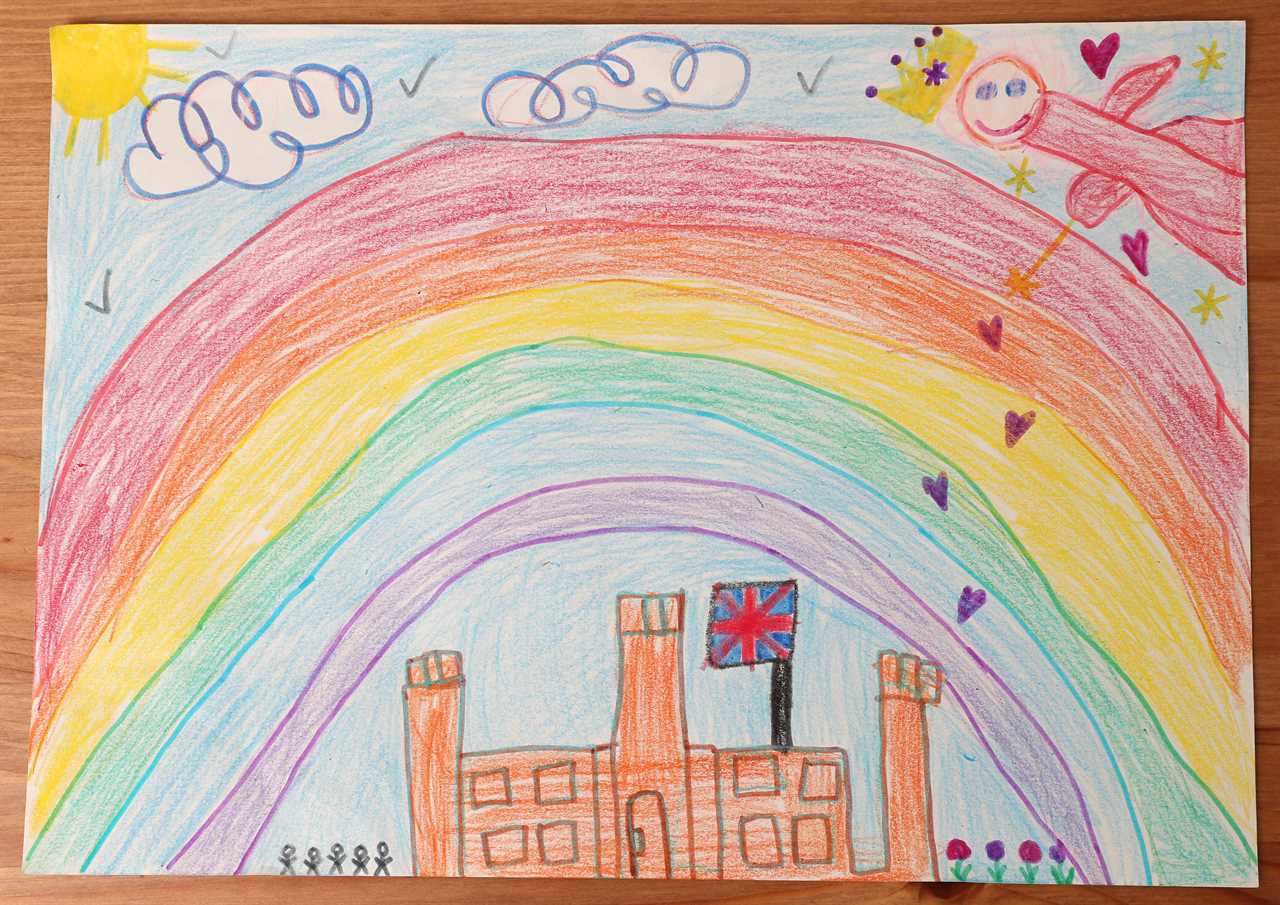 Oliver Thompson, 7, wins our tea towel competition celebrating the life of Queen Elizabeth II