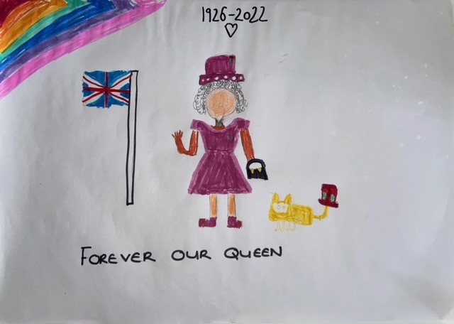 Oliver Thompson, 7, wins our tea towel competition celebrating the life of Queen Elizabeth II