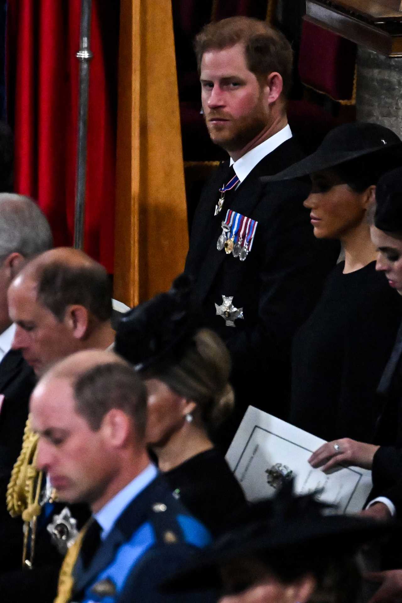 ‘Emotionally-broken’ Prince Harry showed he wanted more ‘active’ funeral role with one gesture, body language pro claims