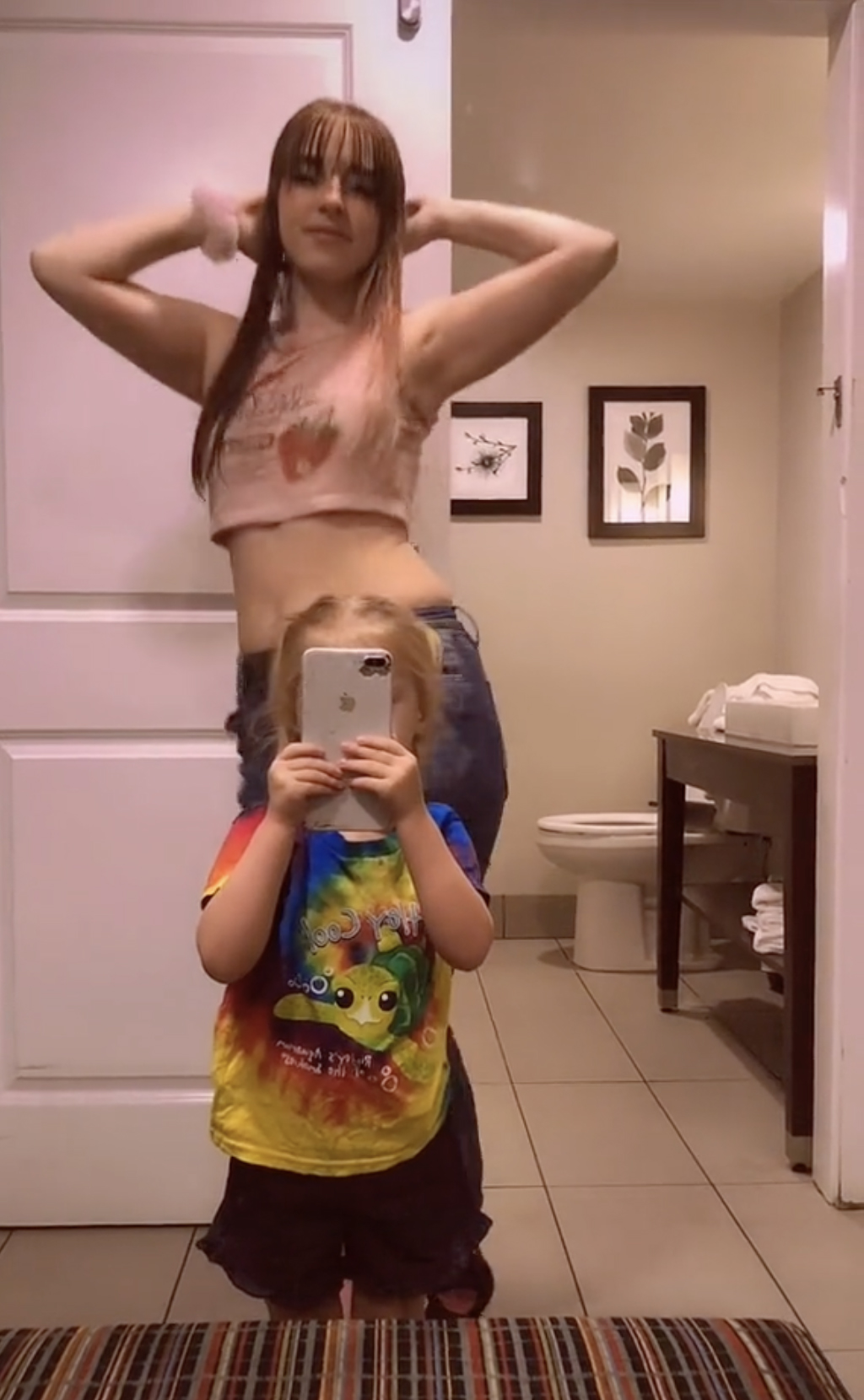 Teen Mom Rachel Beaver slammed for taking another ‘inappropriate’ video in a tiny crop top with daughter Hazelee, 3