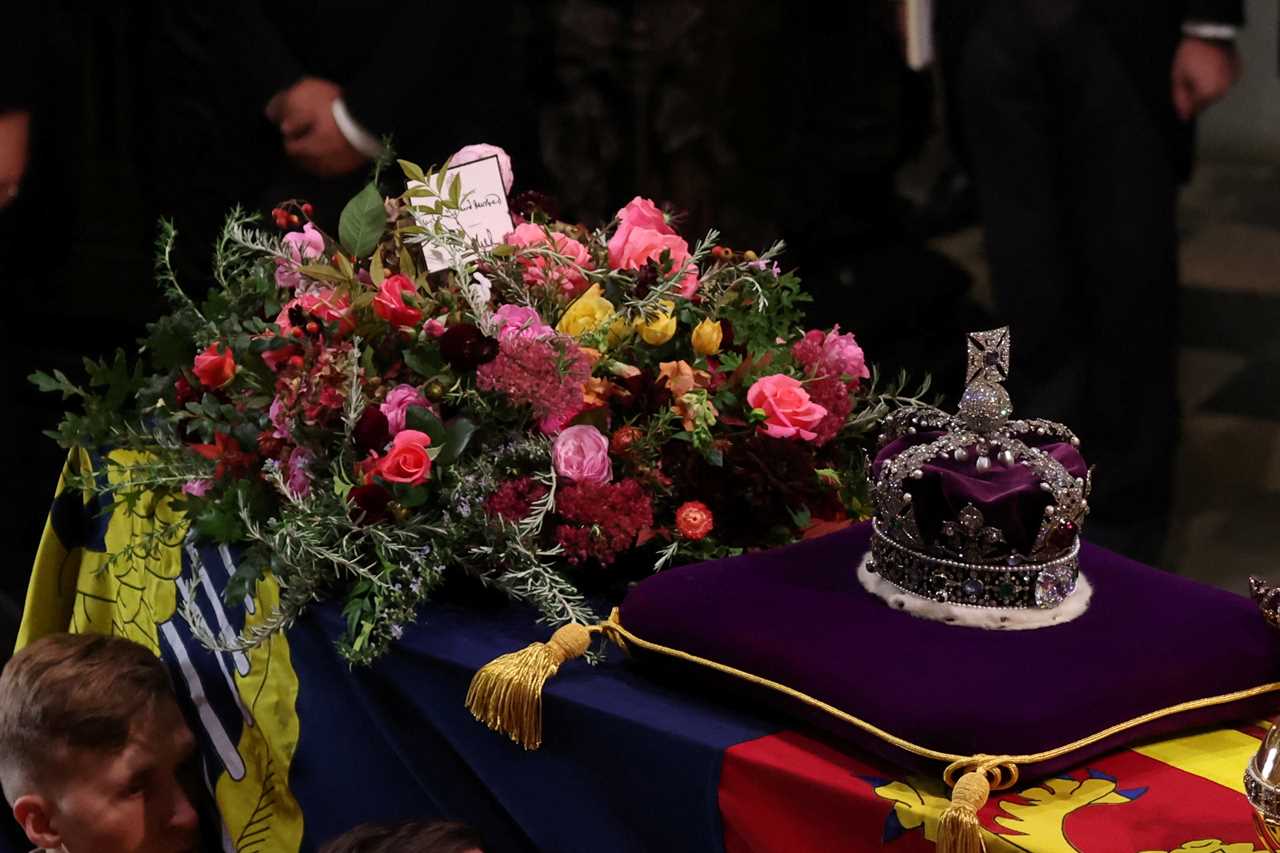 Royal family united in grief as Prince Harry, Meghan, Sophie Wessex and Prince George all shed tears at Queen’s funeral