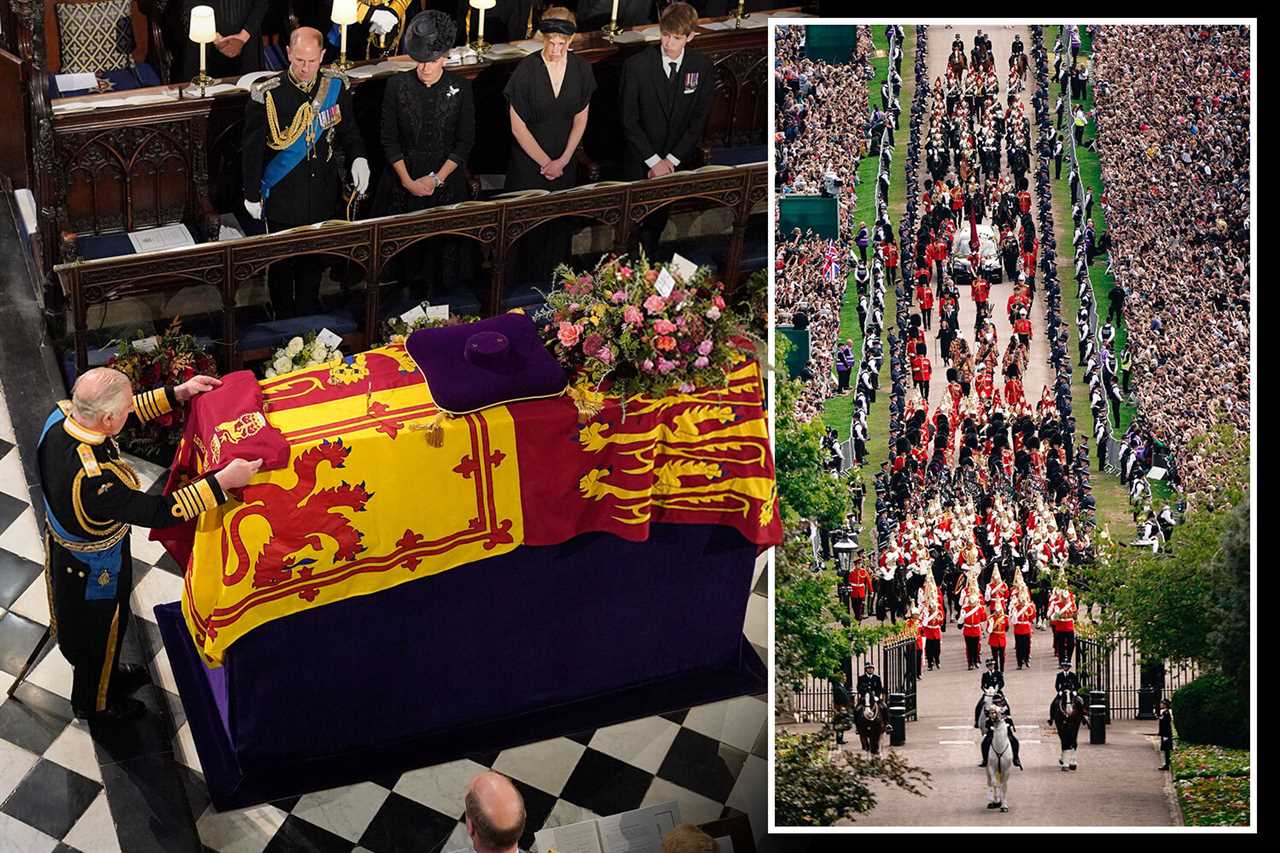 King Charles flies to Scotland to begin royal period of mourning after burying his mum the Queen in emotional service