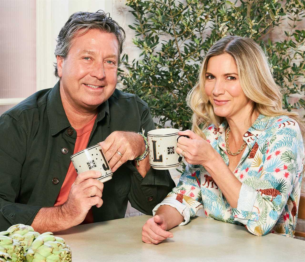 Masterchef stopped filming because of me reveals John Torode’s wife Lisa Faulkner