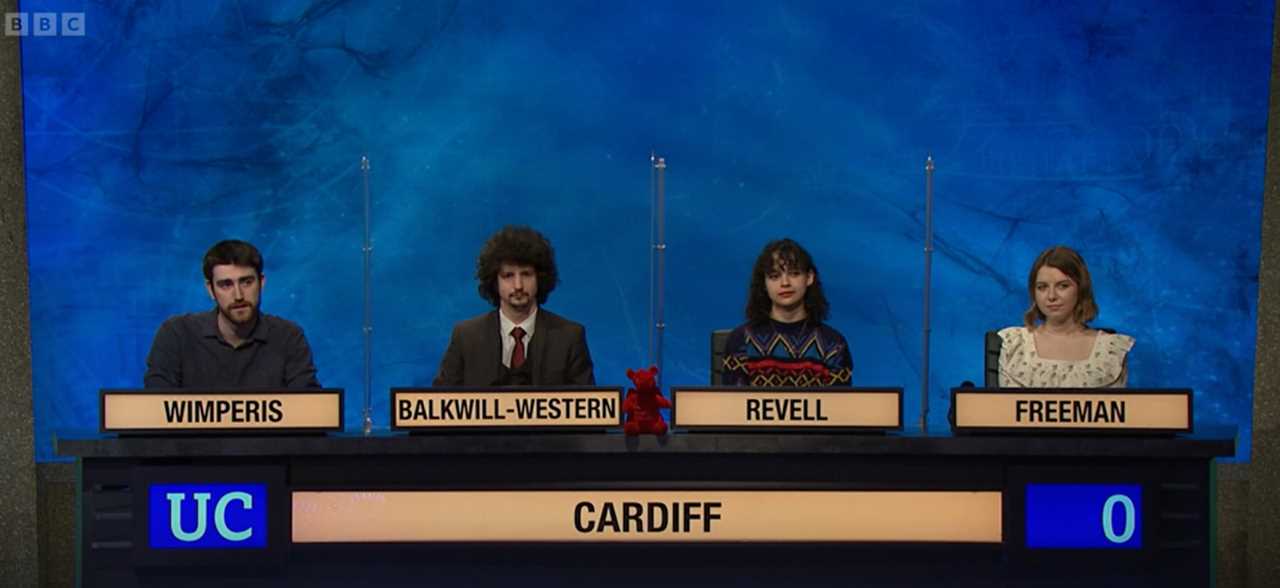 University Challenge fans seriously distracted by contestant’s appearance – but can you spot why?