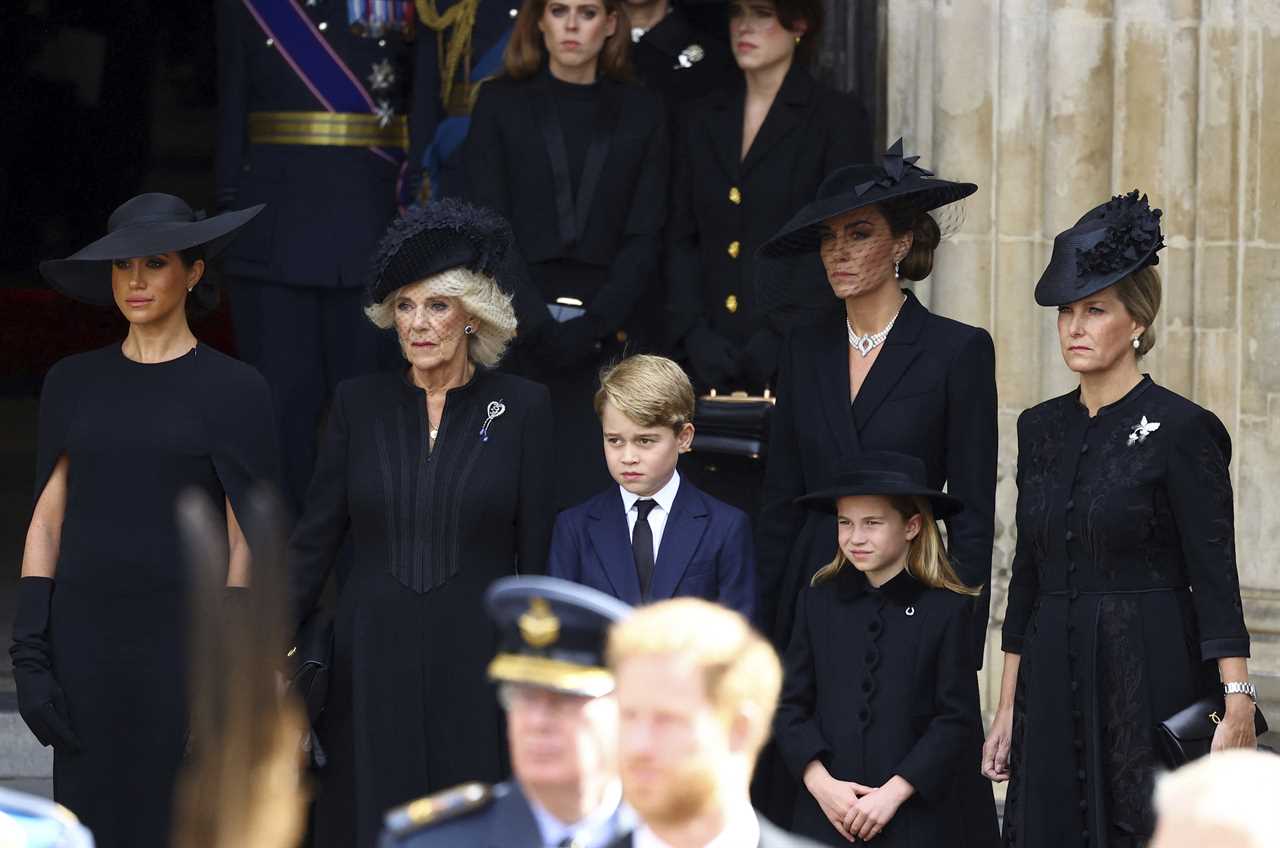 Sophie Wessex paid tribute to the Queen with heartbreaking subtle detail on her bespoke dress at the funeral