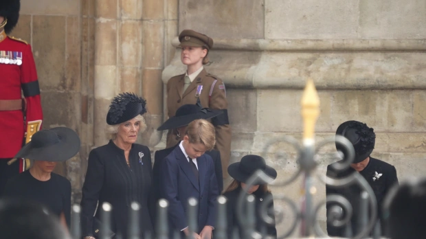 Royal fans praise Princess Charlotte’s impeccable funeral appearance & compare her to her beloved Gan-Gan, the Queen